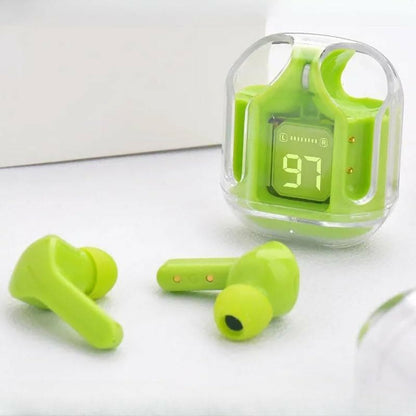 Ultrapods Truly Wireless Bluetooth Earbuds with Mic LED Digital Display with Type C Fast Charging (30hrs playtime) - HalfPe