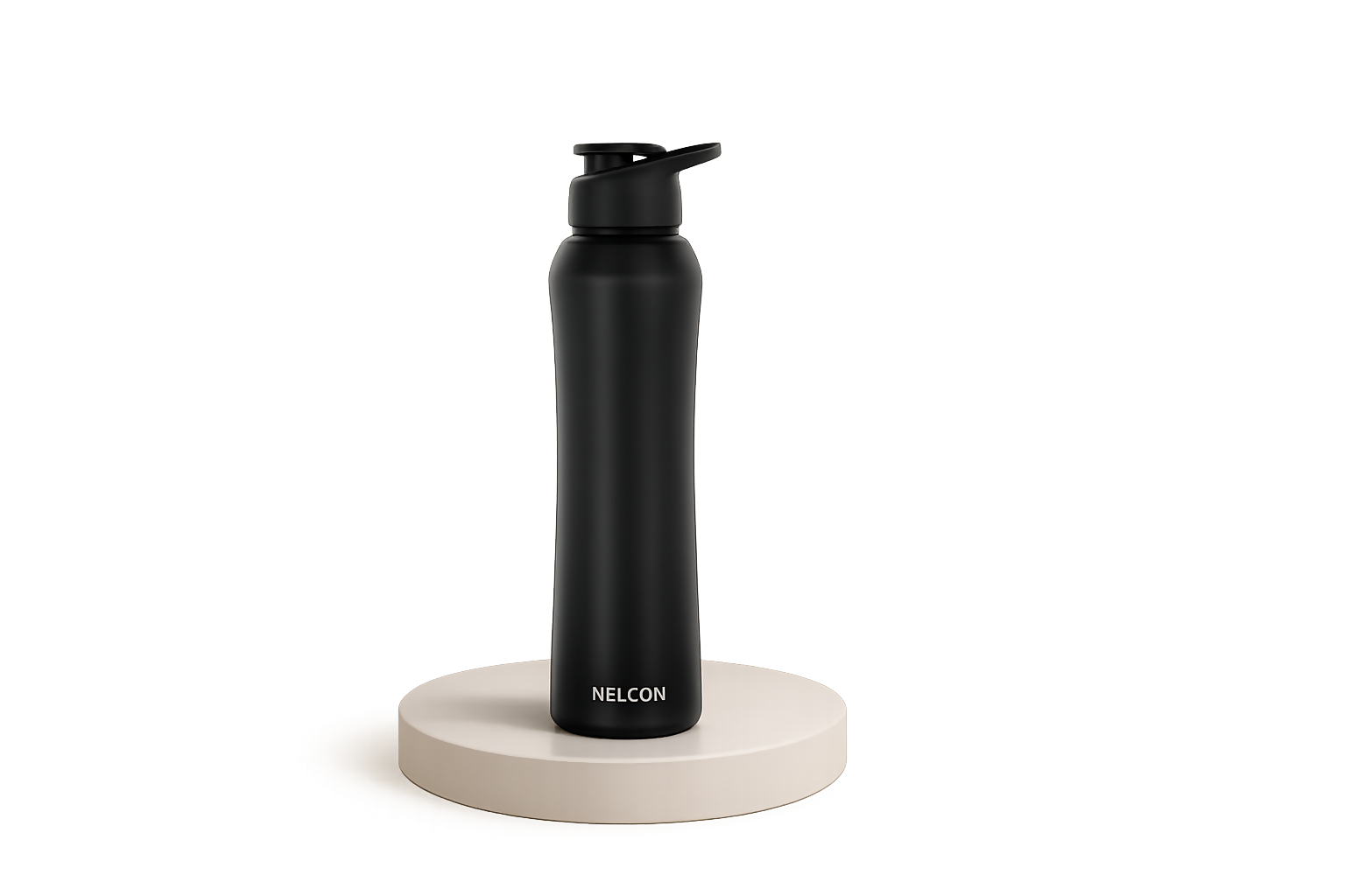 Nelcon Stainless Steel Water Bottle 1000 ml – Leak-Proof, Durable, Matte Finish, Reusable Drinking Bottle