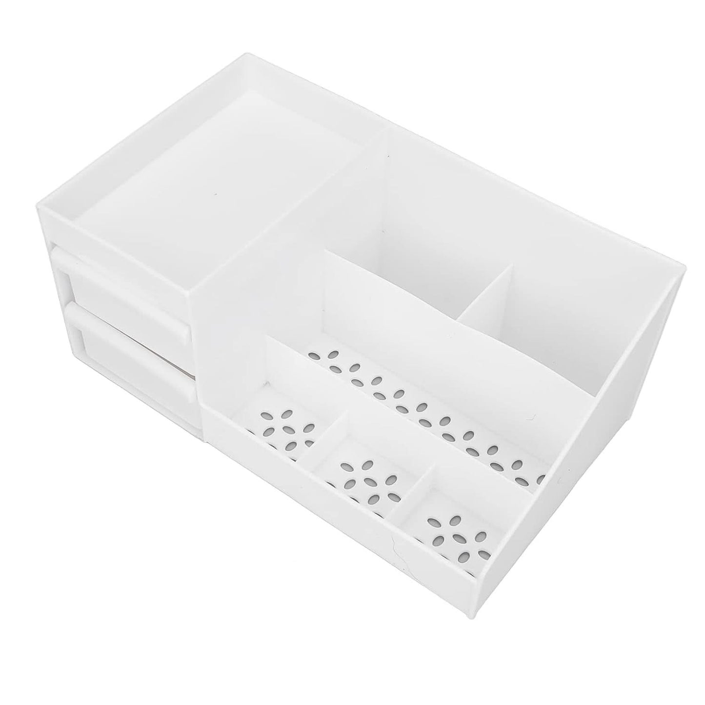 Large Capacity Desktop Cosmetic Storage Box (1 Pc  Mix Color)