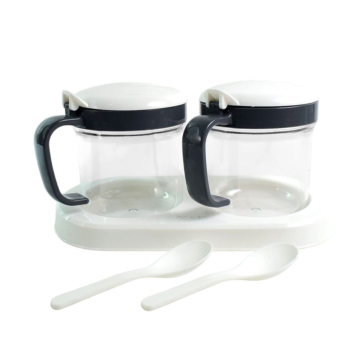 Apex Pickle Container Set – 2 Pc Durable & Airtight Storage Jars for Pickles & Spices