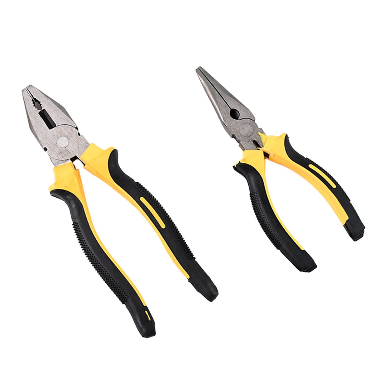 Long Nose Plier And Flat Mouth Plier Combo Tools (2 Pc Set) HP DD