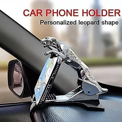 Jaguar Leopard Shape Plastic Phone Clip Mobile Phone Holder For Car Use ABHI Mobiles