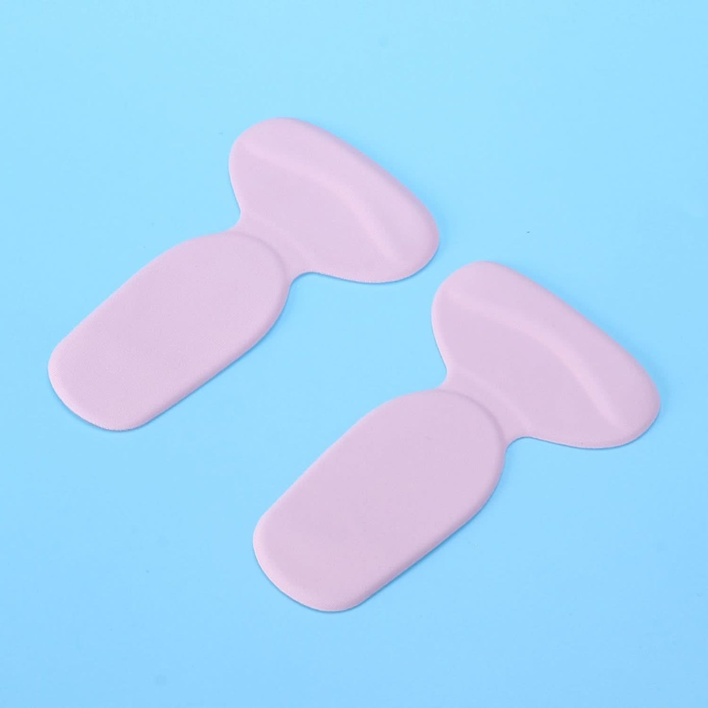 2 In 1 T Shaped Silicone Self Adhesive Shoe Heel Pads Insoles (1 Pair)