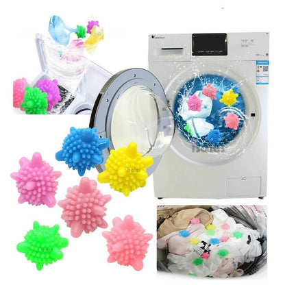 Silicone Laundry Balls for Washing Machine Reusable Tangle-Free Eco-Friendly Washing Balls (Pack of 10)