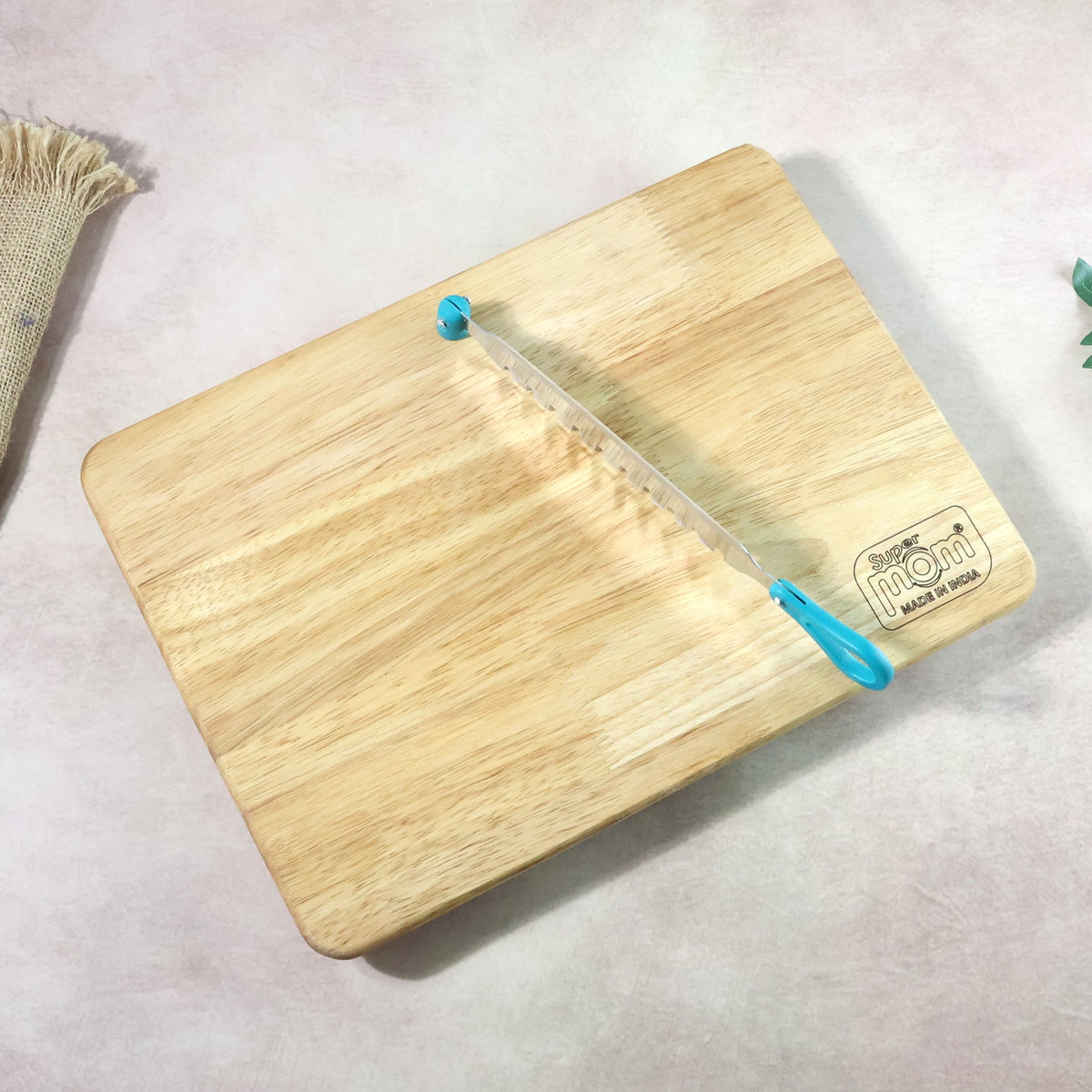 Supermom Wooden Craft Cutting And Chopping Board (1 Pc) HP DD