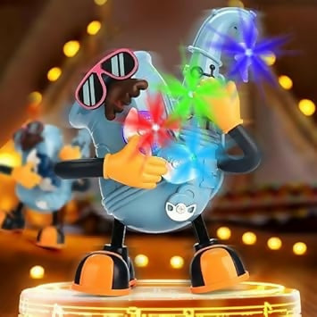 Musical Cartoon Robot: Singing & Dancing Toy for Kids