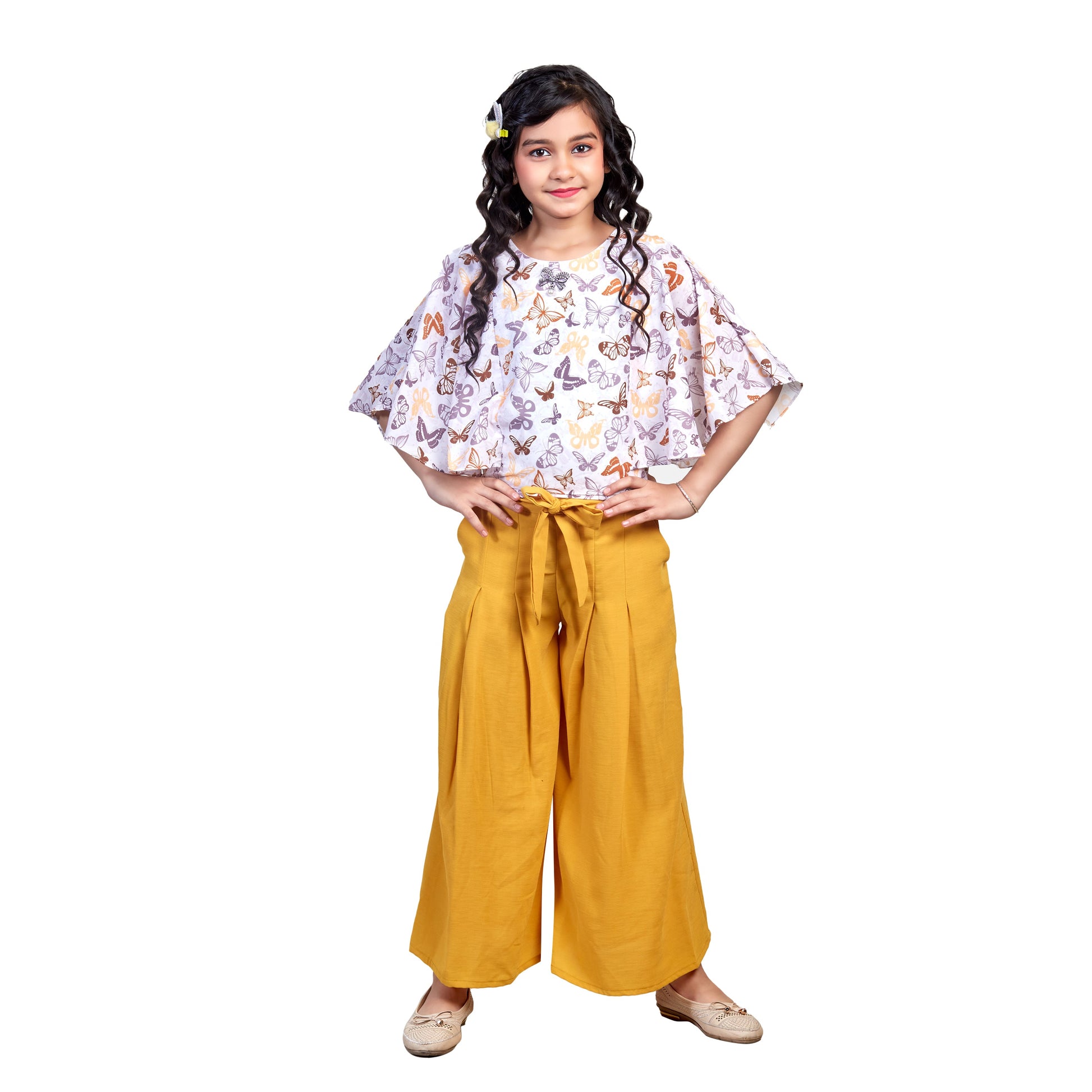 Turquoise Blue Polka Dots Flutter Sleeves Dress KA00072 Moozoo Fashions