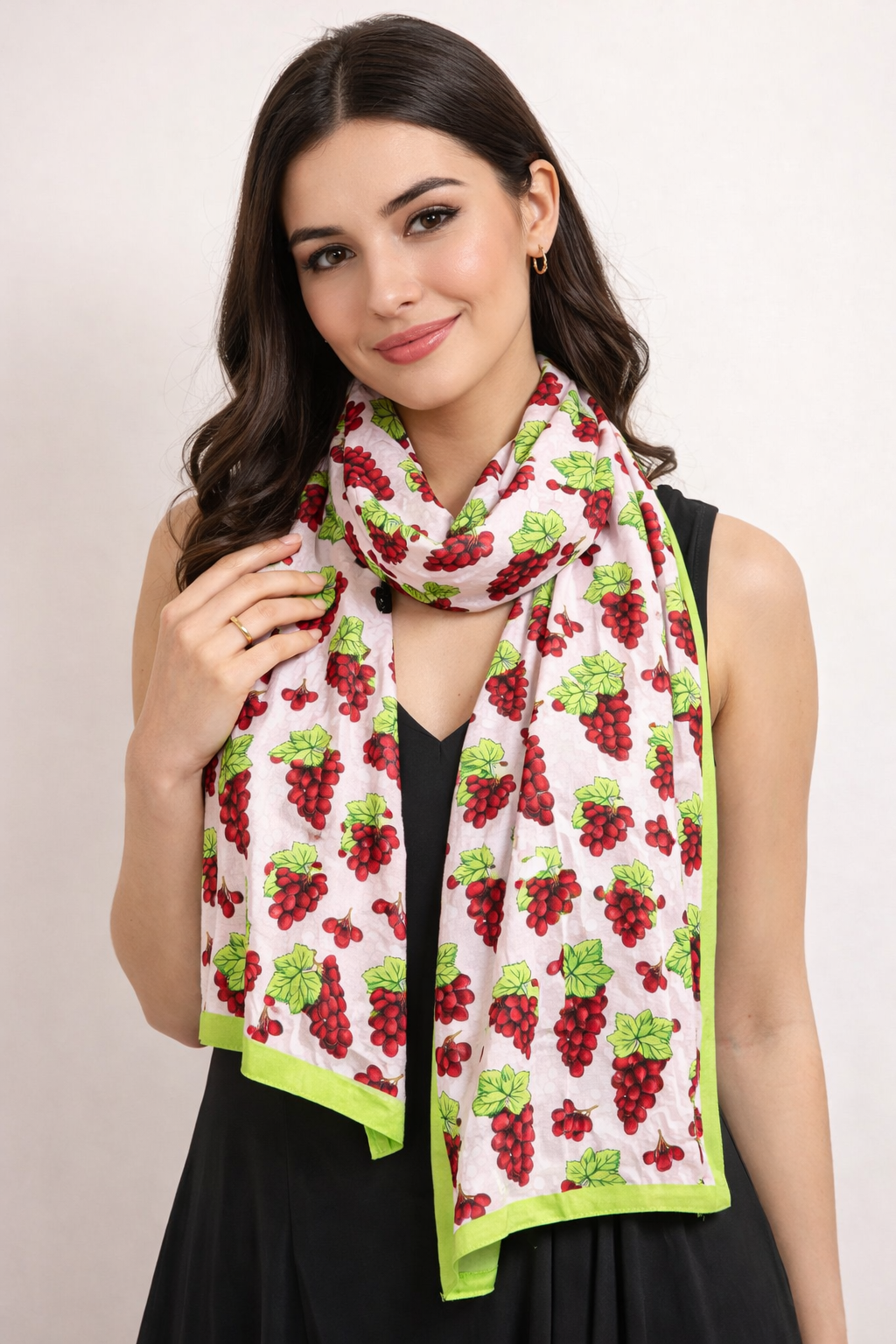 Beautiful Satin Printed Scarves