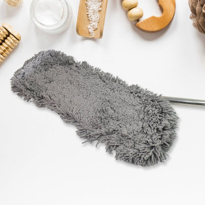 Wet & Dry Floor Mop with Cotton Pad – Long Aluminum Handle for Home Cleaning (1 Pc, Large)