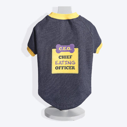 HUFT Fleece Dog Sweatshirt - Blue Melange4