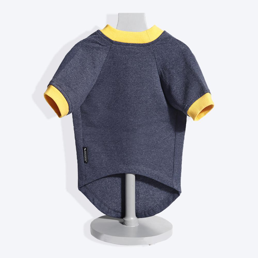 HUFT Fleece Dog Sweatshirt - Blue Melange5