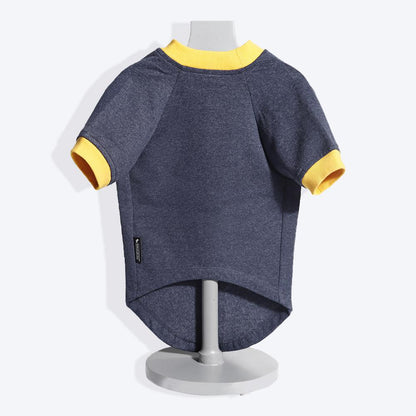 HUFT Fleece Dog Sweatshirt - Blue Melange5