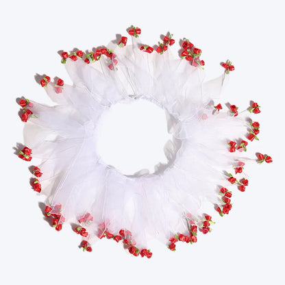 HUFT Celebration Party Dog Collar - White - Heads Up For Tails