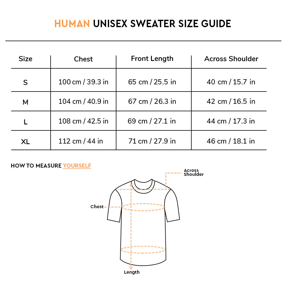 HUFT Twinning Classic Sweater for Humans - Lazuli Blue - Heads Up For Tails