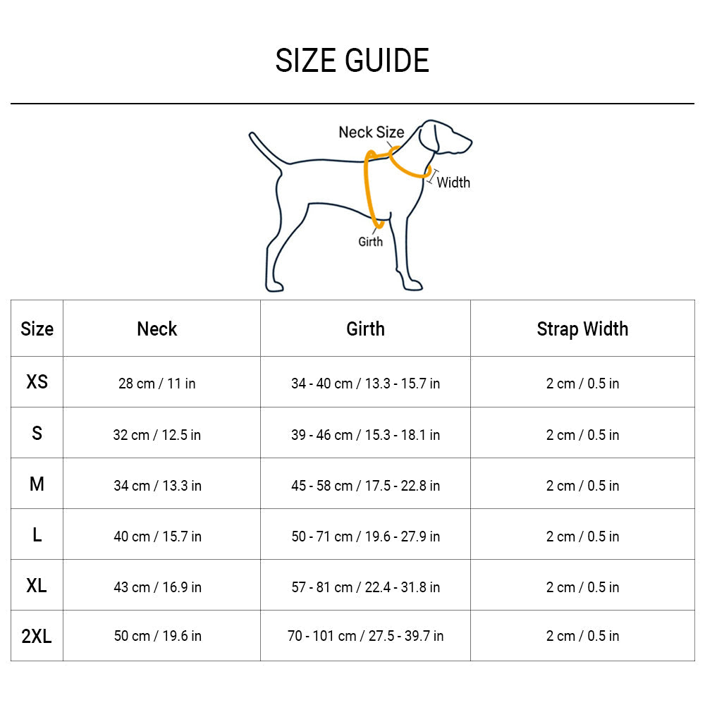 HUFT Flower Child Reversible Harness For Dogs - Blue & Pink - Heads Up For Tails