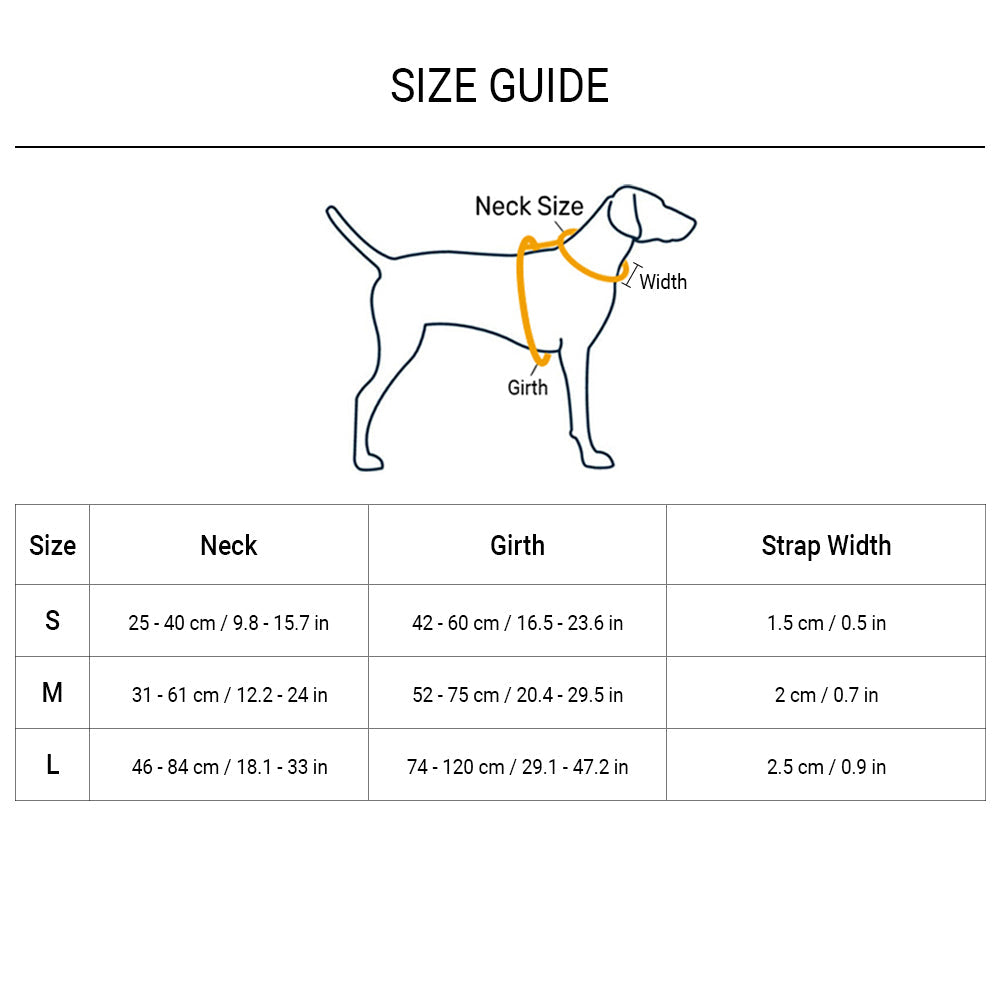 HUFT Nylon Chase the Rainbow Dog H Harness - Heads Up For Tails