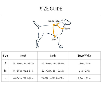 HUFT Nylon Chase the Rainbow Dog H Harness - Heads Up For Tails