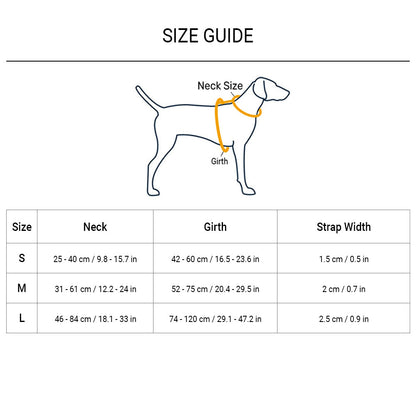 HUFT Nylon Summer Sky Dog H Harness - Heads Up For Tails