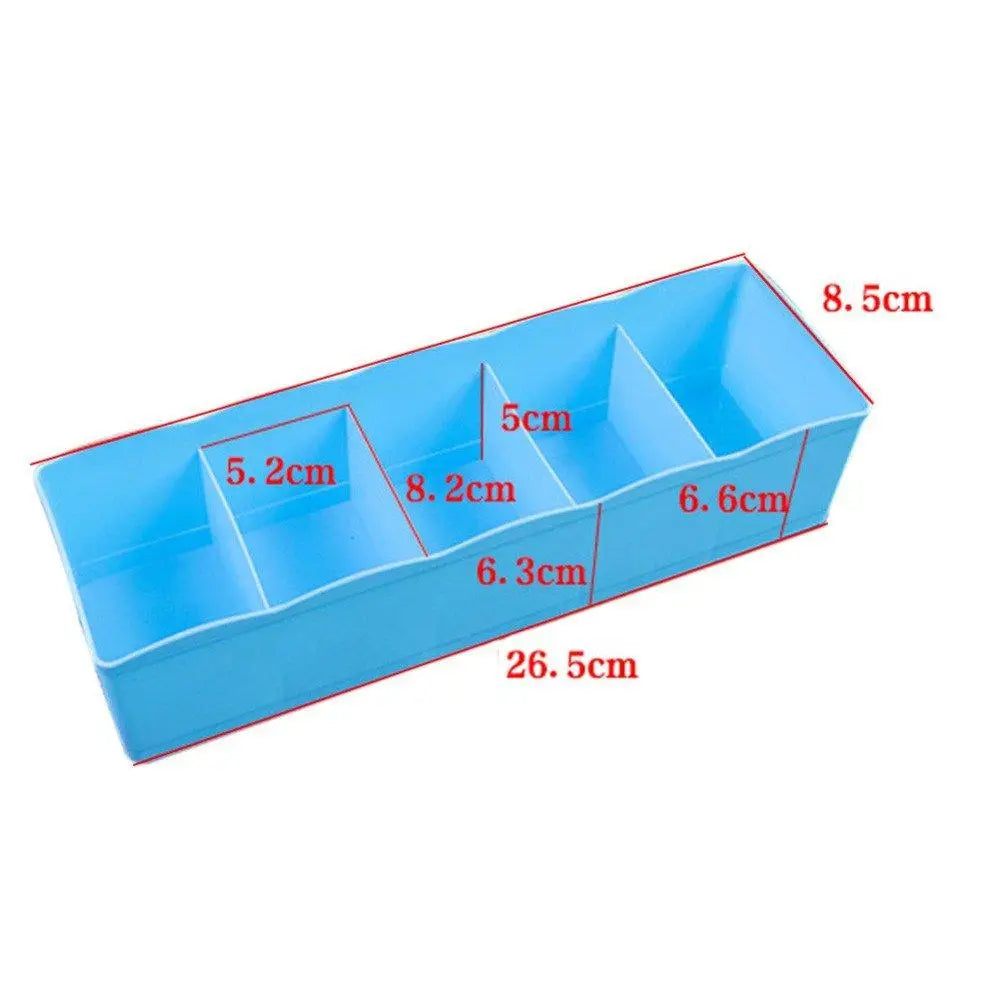Dividers Tray Organizer Clear Plastic Bead Storage Tray (Multicolour) HP DD