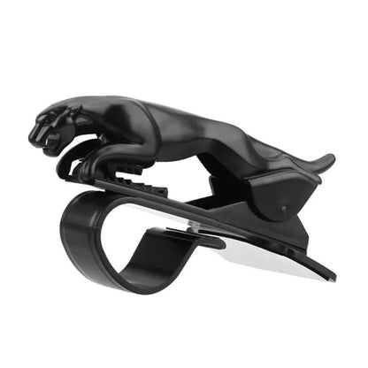 Jaguar-Shaped Car Mobile Phone Holder – Dashboard Clip Mount