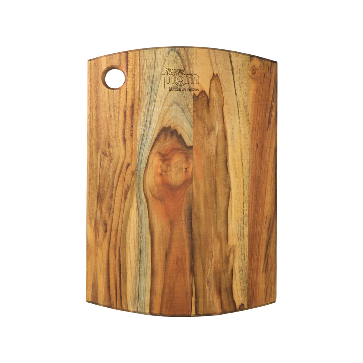 Supermom Premium Teak Wood Chopping Board For Kitchen (1 Pc) HP DD