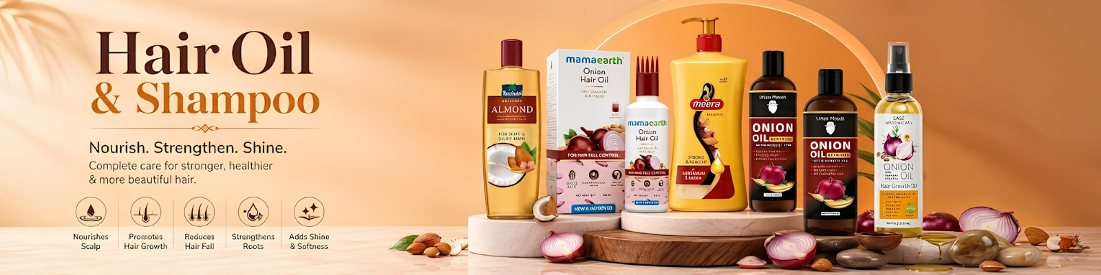 Hair Oil & Shampoo
