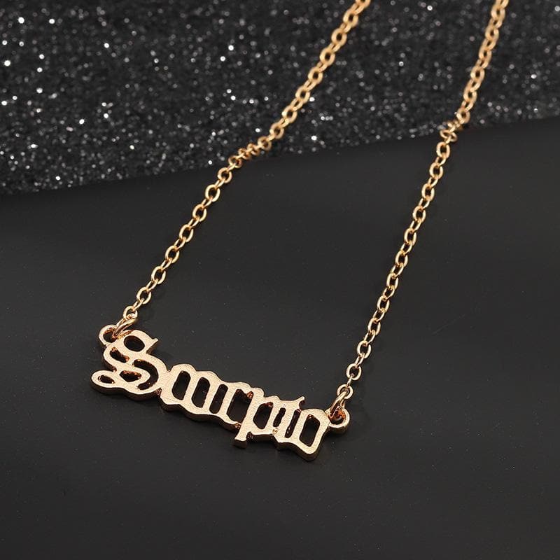 Pinapes Zodiac pendant necklace for Women / Girls (Scorpio sign) - HalfPe