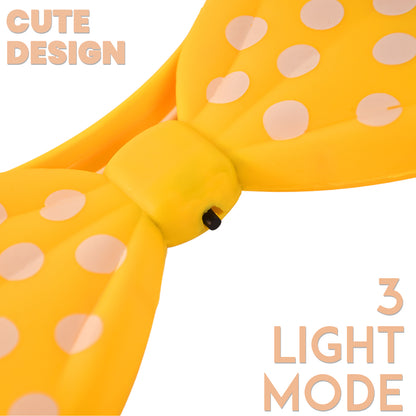 Led Glowing Bow Hairband (1 Pc)