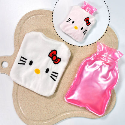 Hello Kitty Small Hot Water Bag With Cover for Pain Relief, Hand & Feet Warmer, Menstrual Cramps