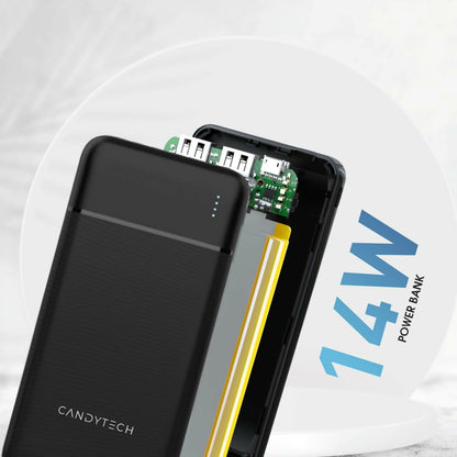 Candytech 10000mAh 14W Fast Charging powerbank