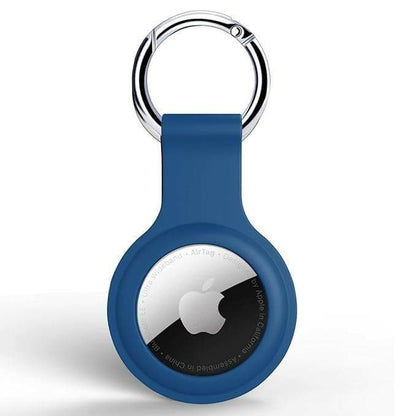 SQUIF Airtag Silicone Case Protective Cover for Airtag Case Locator Tracker Anti-Lost Device Keychain Protection - HalfPe