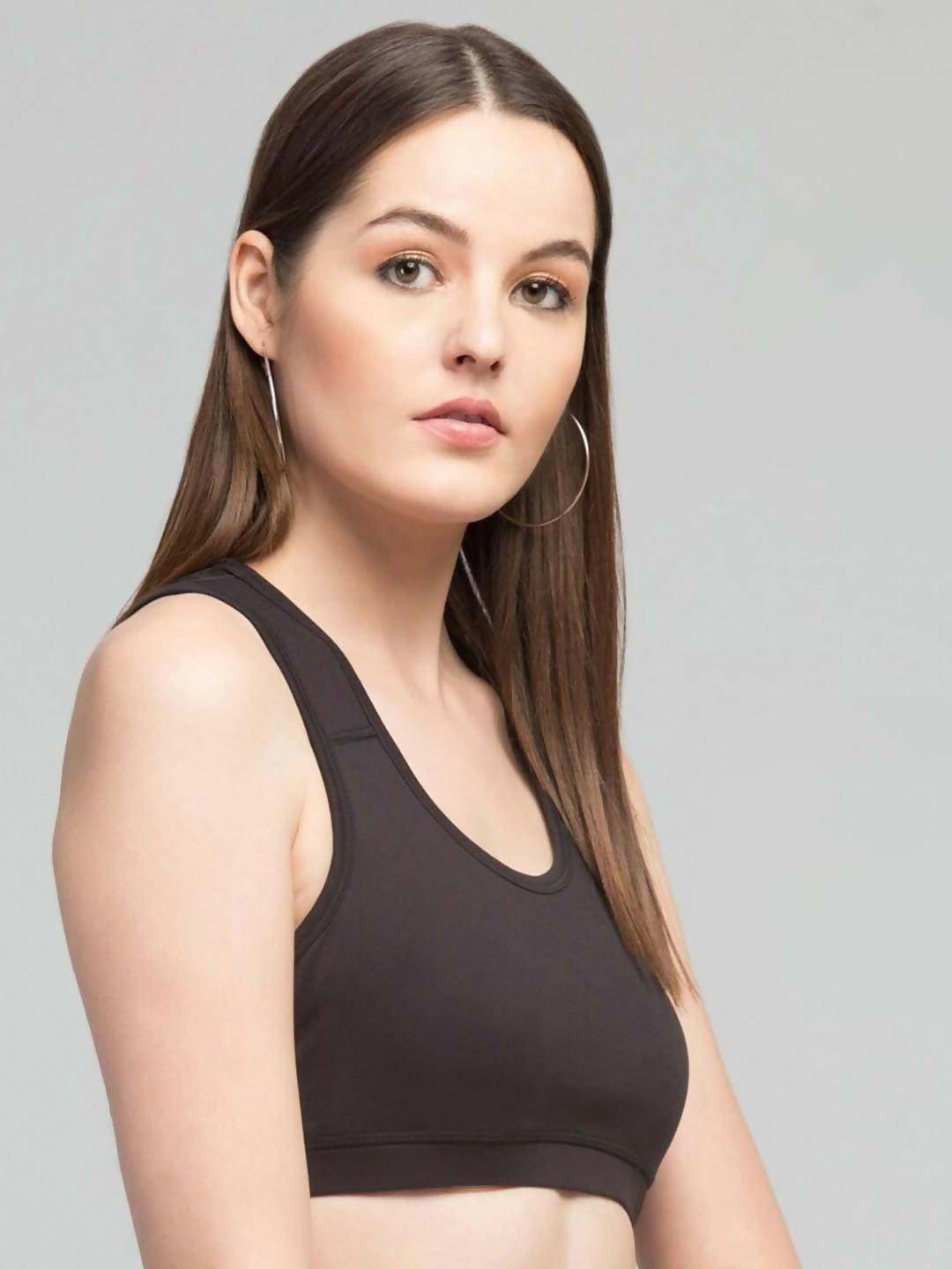 Plain-Black Sports Bra (1)