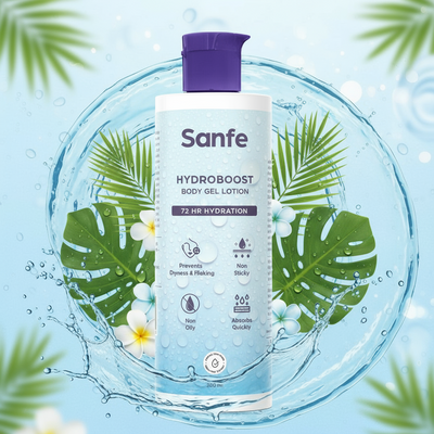 Sanfe Hydroboost Body Gel Lotion | Deep Nourishing & Long Lasting Moisturization
