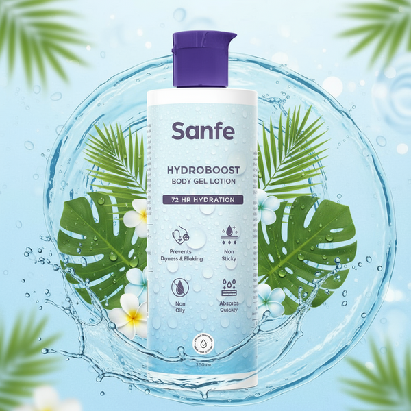 Sanfe Hydroboost Body Gel Lotion | Deep Nourishing & Long Lasting Moisturization