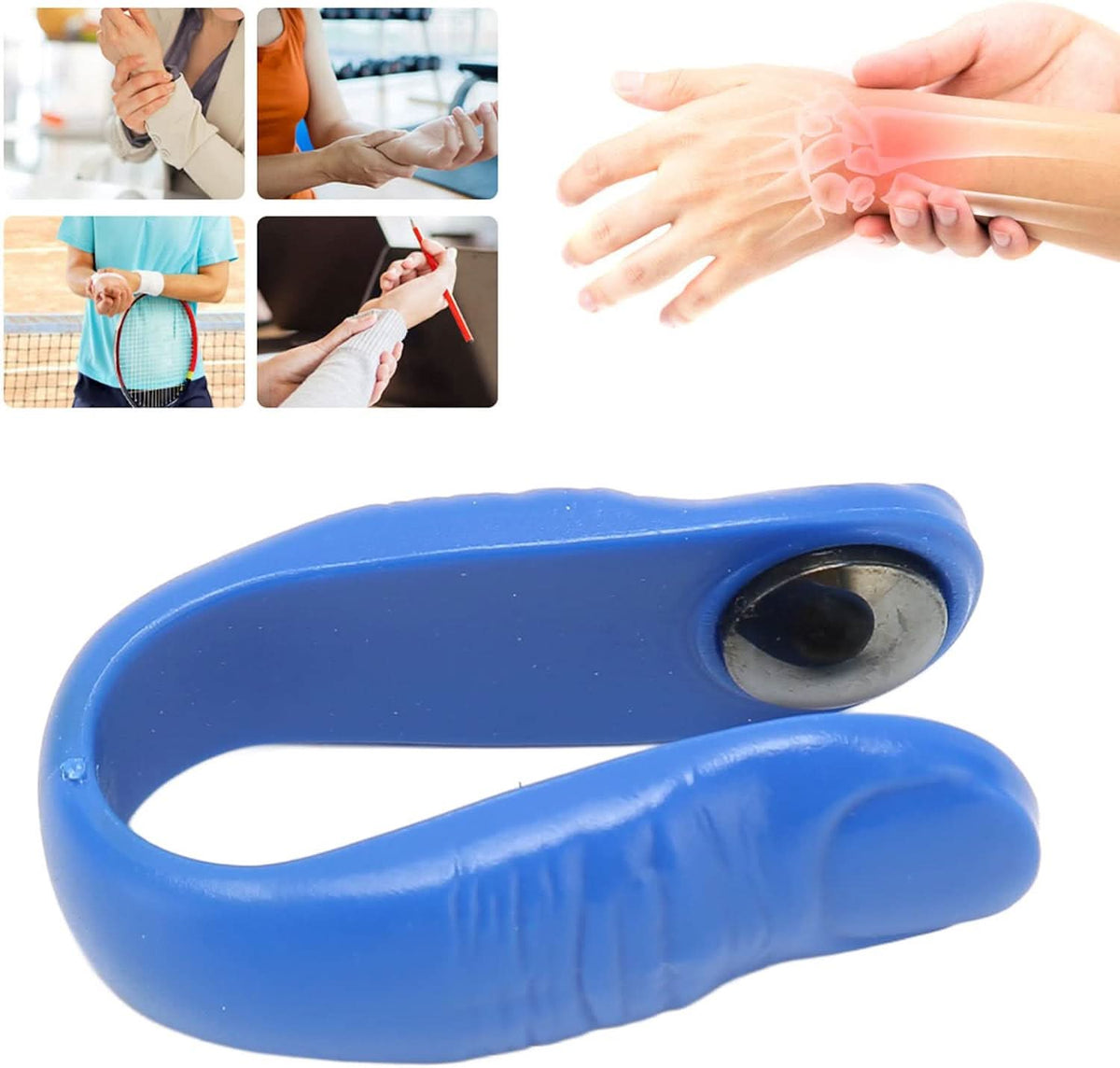Sugar Control Acupressure Hand Pressure Point Clip Migraine Relief Clip With Magnets (1 Pc) HP DD