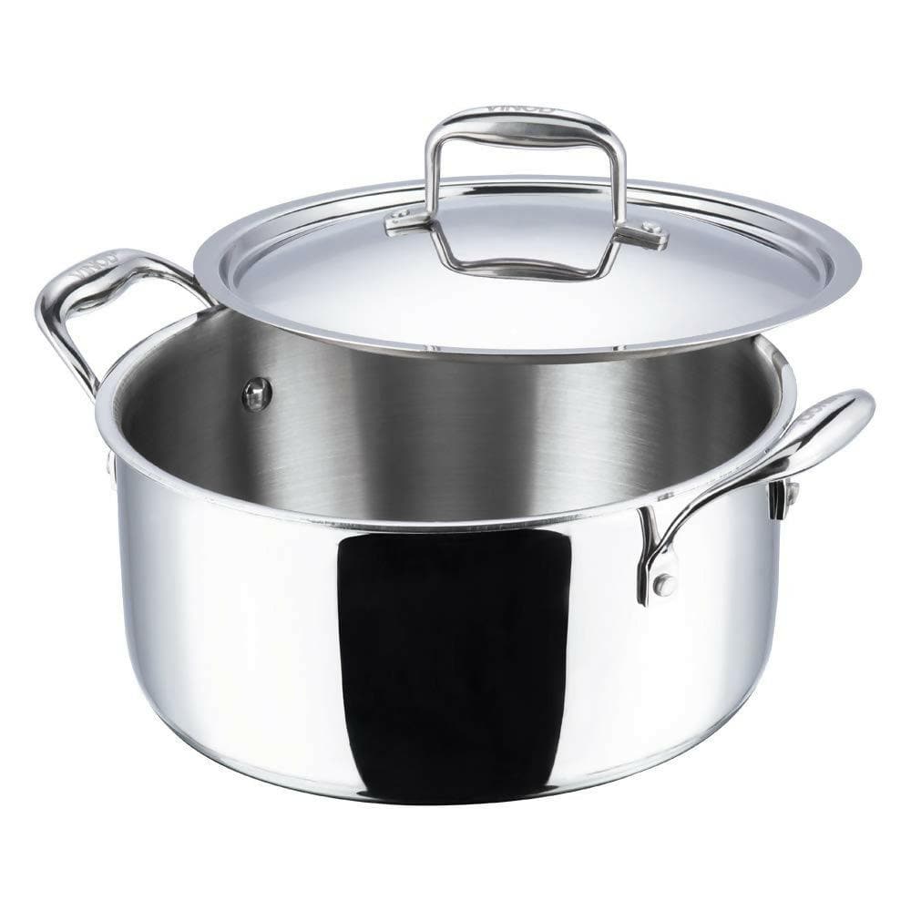 Chef Tone Stainless Steel Casserole (Multiple Sizes) - HalfPe