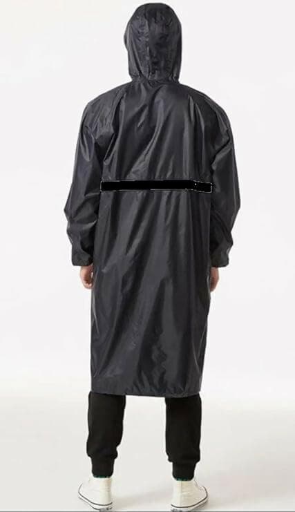 Men's Polyester Long RainCoat Pocho with Adjustable Cap and Cover (Pack Of 2) - HalfPe