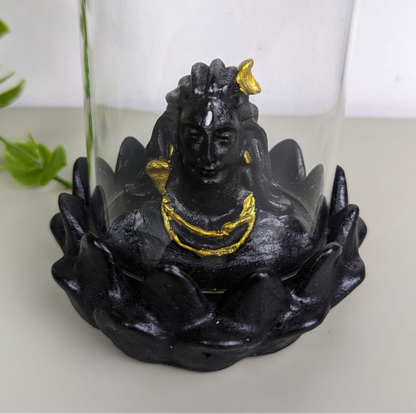 Lord Shiva Shivling Adiyogi Smoke backflow Fountain collectivezone