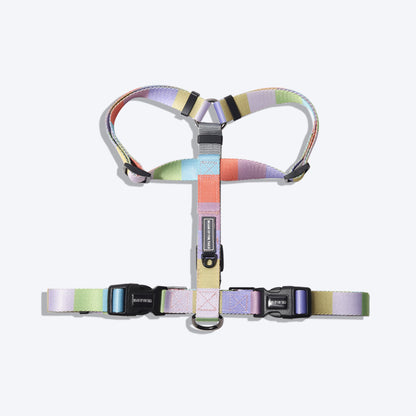 HUFT Nylon Chase the Rainbow Dog H Harness - Heads Up For Tails