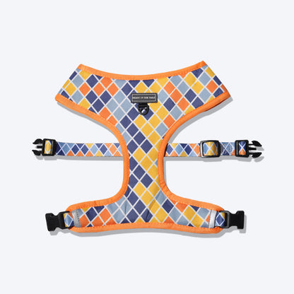 HUFT Colour Chaser Reversible Mesh Dog Harness - Multicolor - Heads Up For Tails