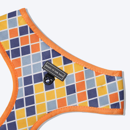 HUFT Colour Chaser Reversible Mesh Dog Harness - Multicolor - Heads Up For Tails