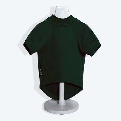 HUFT Fleece Dog Sweatshirt - Dark Green - Heads Up For Tails