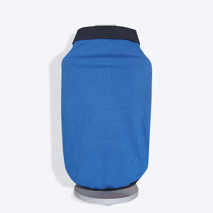 HUFT Polo T-Shirt For Dog - Blue - Heads Up For Tails