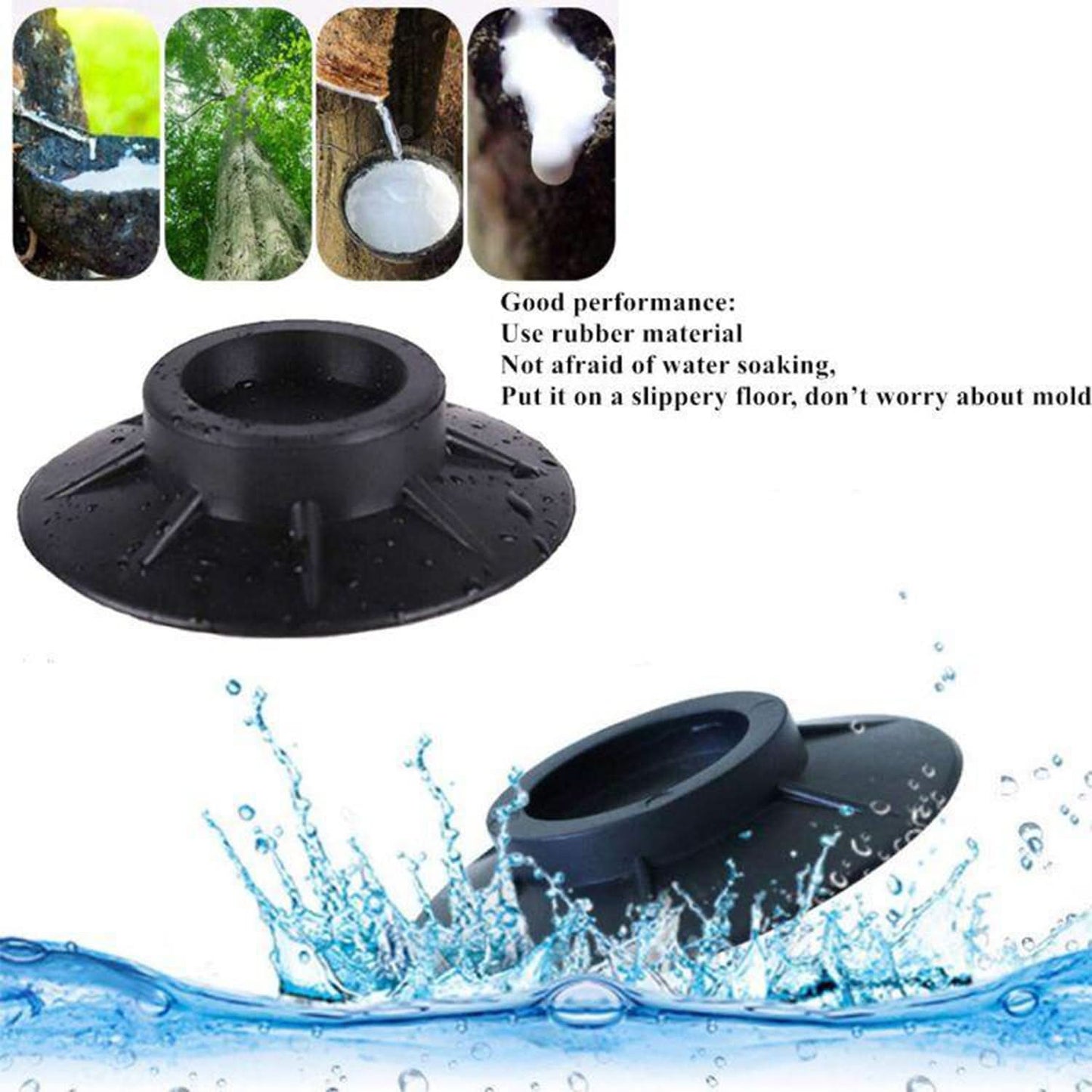 4 Pc Furniture Vibration Pad Used To Hold And Supporting Tables And Stools In All Kinds Of Places Like Household And Official Etc.