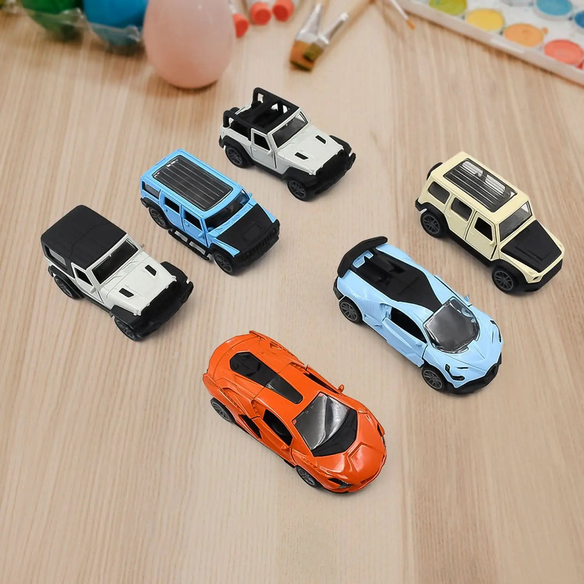 Mini Pull Back Car Widely Used By Kids (1 Pc  Mix Color  Design) HP DD