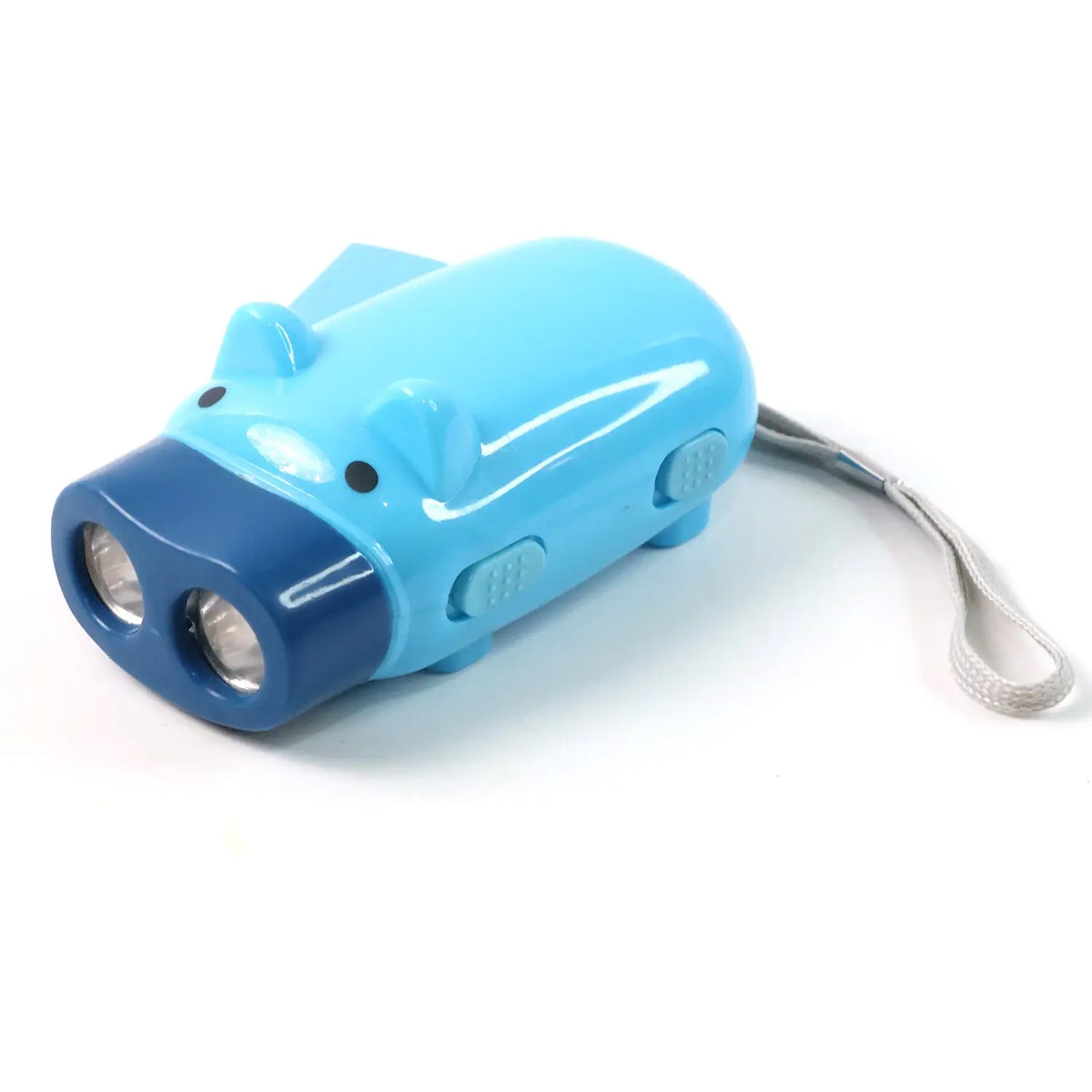 2-led Hand Press Torch  Battery-free Hand Crank Flashlight with Manual Generator, Eco-Friendly Rechargeable Light for Camping HP DD