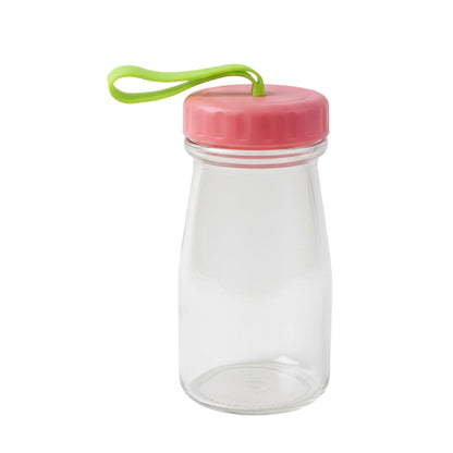 Premium Glass Bottle With Leak-proof Lid (300 Ml)