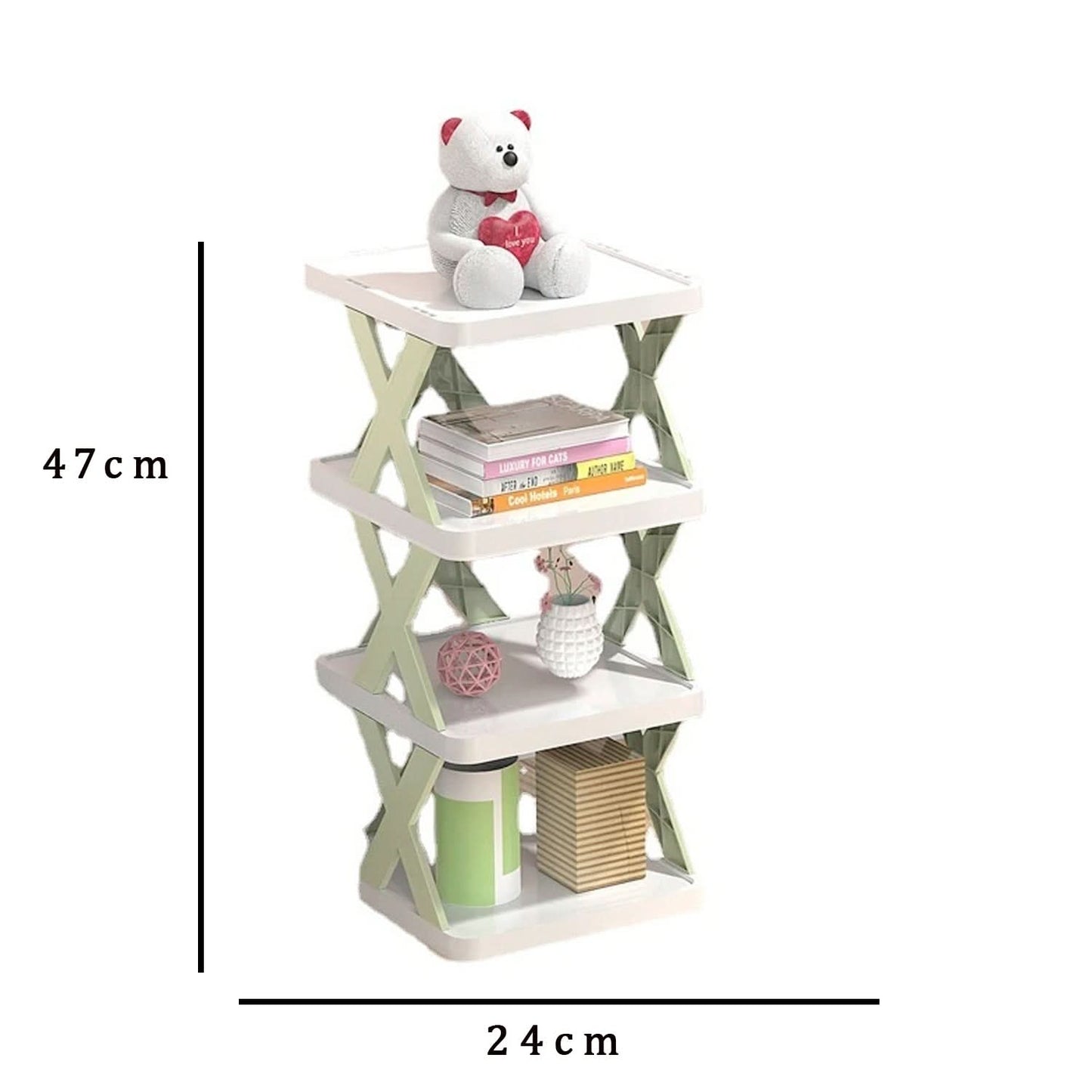 4-Layer Shoe Rack Tower