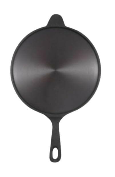 Cast Iron Tawa Long Handle (11 Inches) - HalfPe