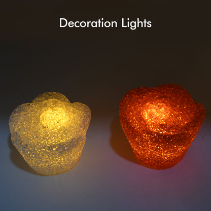 Mix Design Multi Shape Small Light Lamps Led Shape Crystal Night Light Lamp (1 Pc )
